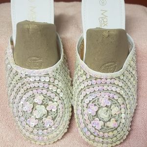 Sequined Flats